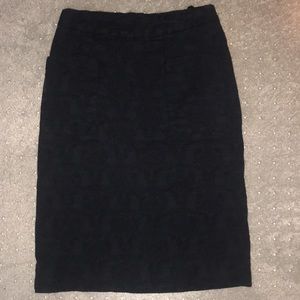 Moulin Ette Soeurs Black Skirt with subtle pattern
